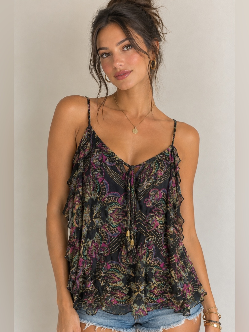 Ella Moss Silk Blouse